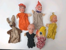 Vintage Hand puppets bundle