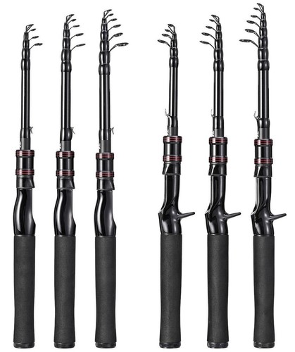 Telescopic fishing rod - fishing,