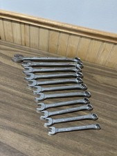 S-K  Tools 11pc Metric Combination Wrench Set Ranging from 7mm to 19mm Made USA