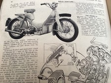 BSA DANDY BEEZA EARLY COURT SHOW 1955 SCOOTER MOTORCYCLE ARTICLE.