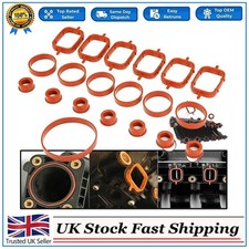 INTAKE INLET MANIFOLD GASKETS SEALS FOR BMW M47 M57 E46 E53 E60 E63 E65 -NEW-