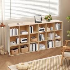 18 Compartments Book Storage