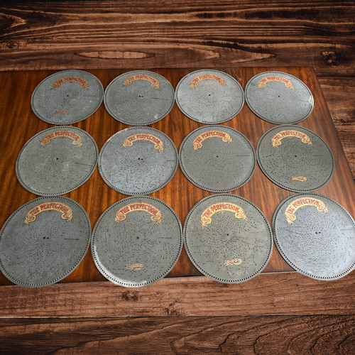 Lot antique disc - 12,