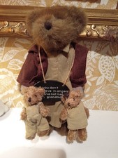 Collectible teddy bear.