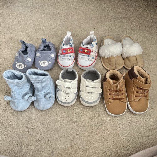 Baby shoes mixed sizes 3 - 6x,