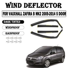 For VAUXHALL ZAFIRA B MK2 2005-2014 5 Door MPV Wind Deflectors 4pc Tinted UK