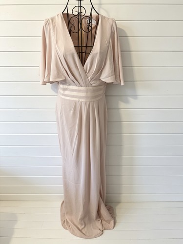 Blush pink bridesmaid prom - pink,