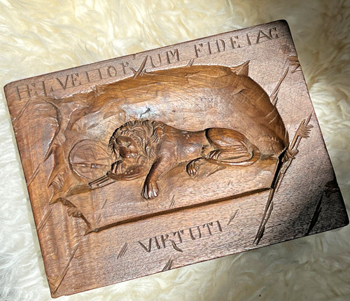Swiss lion lucerne - lion, antique