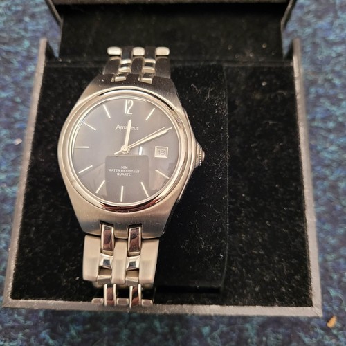 Amadeus gents silver tone - gents,