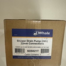 Whale Gulper Shower Drain Pump