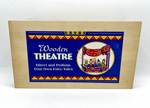 Wooden puppet theatre fairy - wooden,
