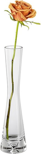 25cm glass flower vase single - 25cm,