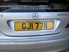 Gji 7711 private number plate - gji,