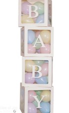 4pcs Baby Box Decoration