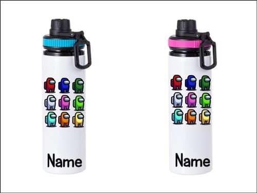 Among water bottle - among,