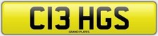 CLEGG NUMBER PLATE C13 HGS REGISTRATION CLEGGY NO FEES CLEG REG 1985 REG ONWARD