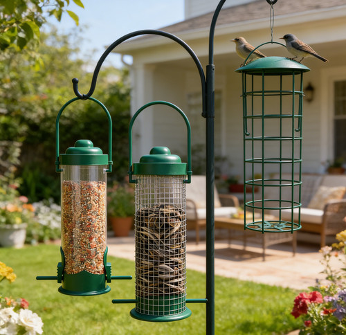 Hanging wild bird - wild, seed