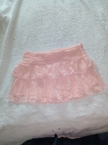 Girls lace effect - lace, skirt