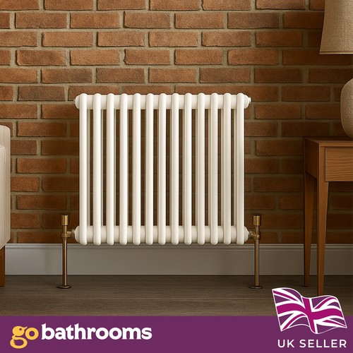 White double radiator - white,