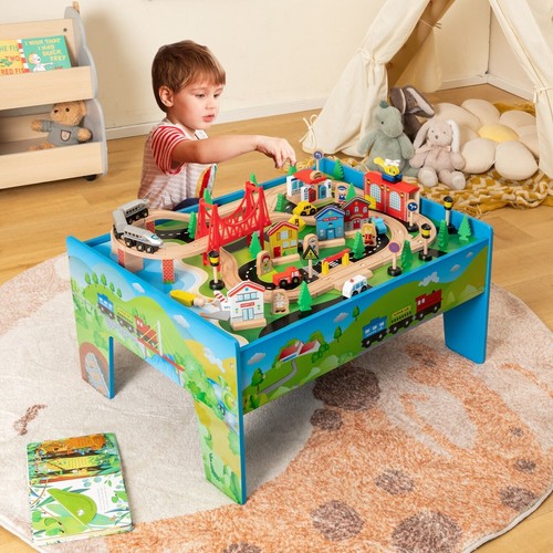 Piece wooden play table - 80,