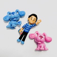 Blues Clues Set Of 3 Action Figure Toys