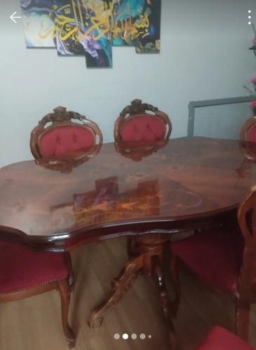 Italian style dining table - dining,