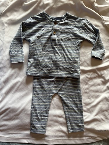 Blue striped pyjama set - tu,