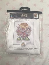 Dmc Country Companions Flowers With Love Cross Stitch Kit K4422