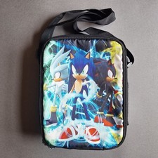 Sonic the hedgehog Character Insulated Lunch Bag Food Picnic Box Sack Lunchbox