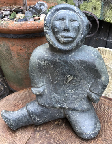 Soapstone sculpture vintage - soapstone,