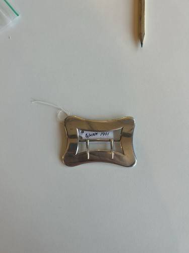 Solid silver belt buckle 925 - solid,