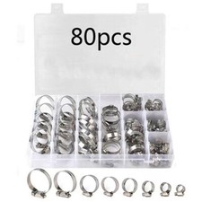 80Pcs Stainless Steel Car Oil