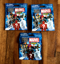 Marvel Mega Bloks Series 3 - Figures Bundle X3 Blind Bags Mystery Packs - NEW