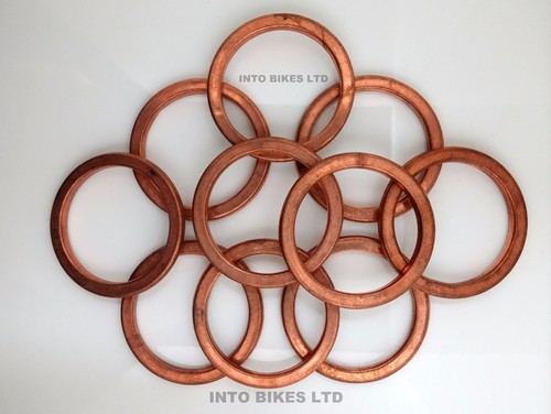 Copper exhaust gasket - copper,