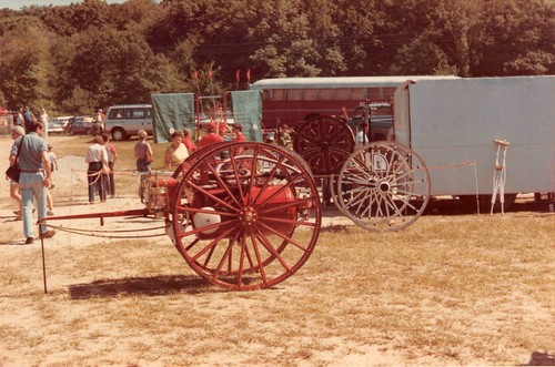 K011 antique horse drawn - #k011,