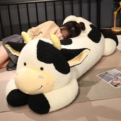 Giant cow plush toy - toy, soft