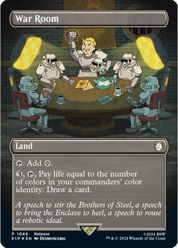 Mtg foil war room - -,