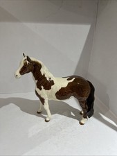 Vintage Beswick Skewbald Pinto Pony Porcelain Figurine No 1373               L13