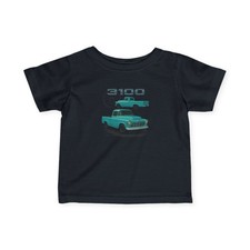 1956 Chevy 3100 Aqua Baby Tee