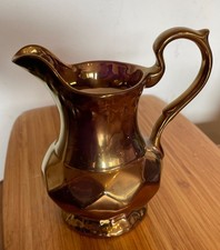 WADE Copper Lustre Ware Jug -