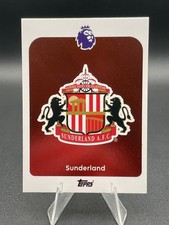 Sunderland Team Badge Topps Premier League 2025/2026 25/26 Crest Logo # 343