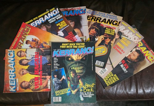 Lot 1980s kerrang - of,