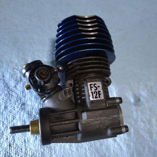 12f car engine - unit, blue