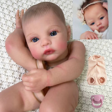 17" Preemie Reborn Meadow 3D Painted Kit Veins Eyelashes Realistic DIY Baby Doll