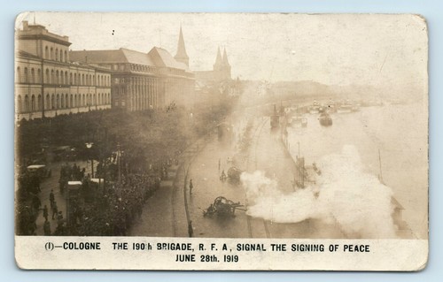 Ww1 postcard cologne - ww1, 190th