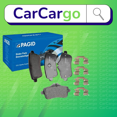 Rear pagid brake - brake, pads