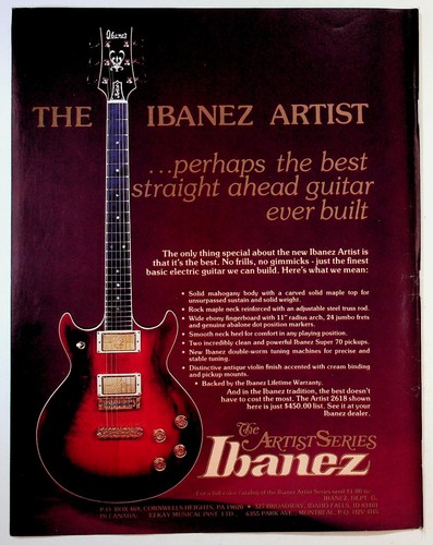 Ibanez artist 2618 vintage - ibanez,