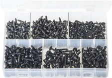 Self-Tappers Black Flanged Torx Box of 450 Pieces