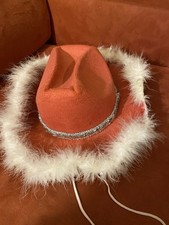 Pink Glittery Fluffy Cowgirl