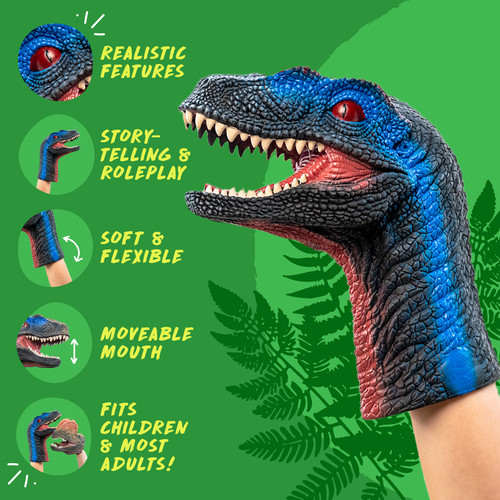Wild thingz hand puppet - wild,